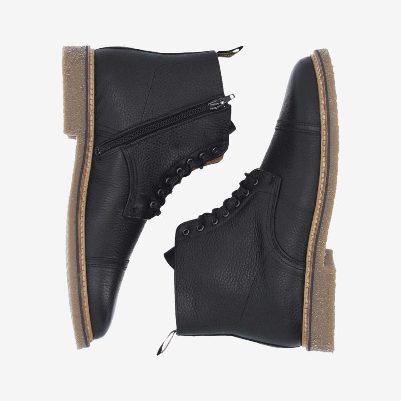 DUBLIN HUNT BOOTS M - GRAINED LEATHER -  NOIR